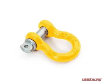 Quadratec 5/8" D-Ring Shackle Yellow Powder Coat - 92144 7003